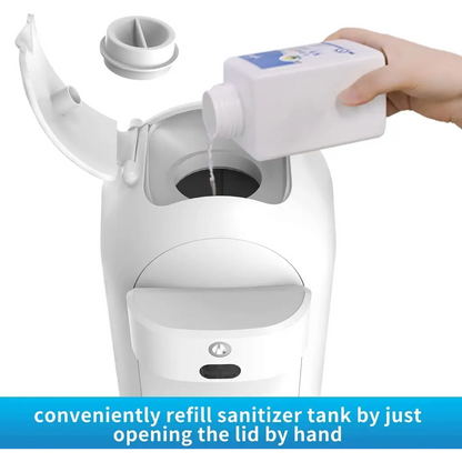 Dispensador automático de desinfectante de manos